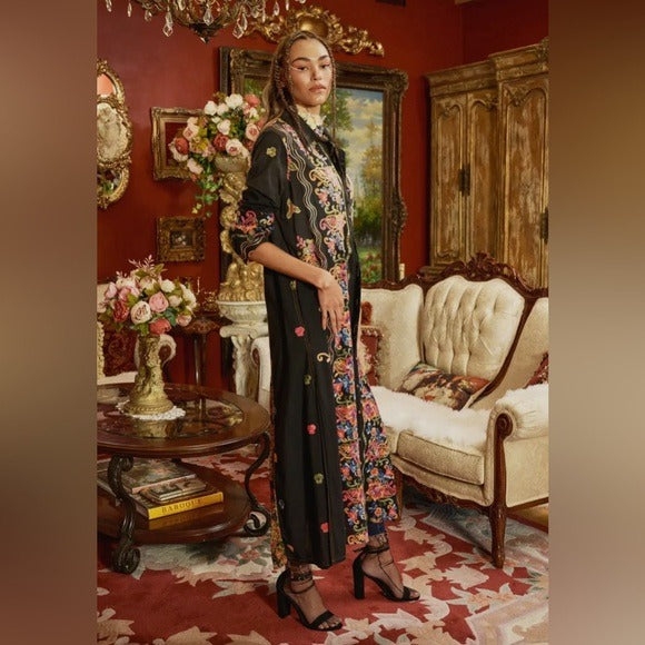 ARATTA Meadow of Flowers Embroidered Dress