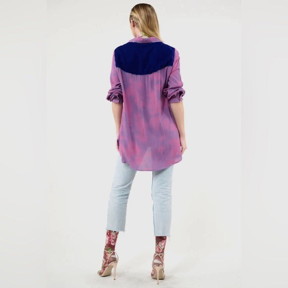 ARATTA Miss Texas Shirt Embroidered Boho Chic Blouse