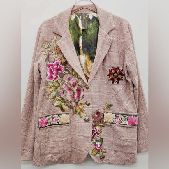 ARATTA Sudden Sensation Embroidered Blazer