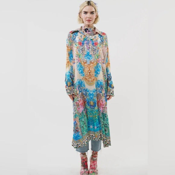 ARATTA Vibrant Boho Chic Sophia Dress Unique