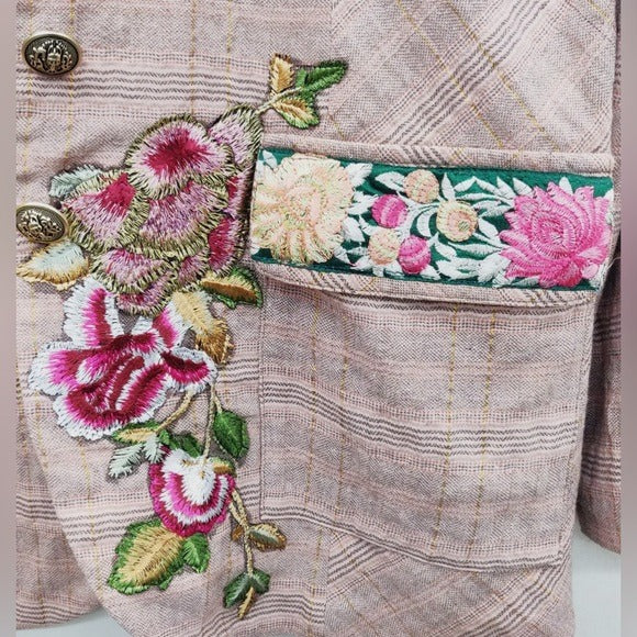 ARATTA Sudden Sensation Embroidered Blazer