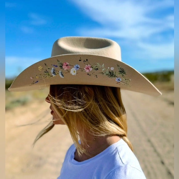 Wild as Heck Hats - The Katie Lou - Boho Western Handmade Australian Wool Hat