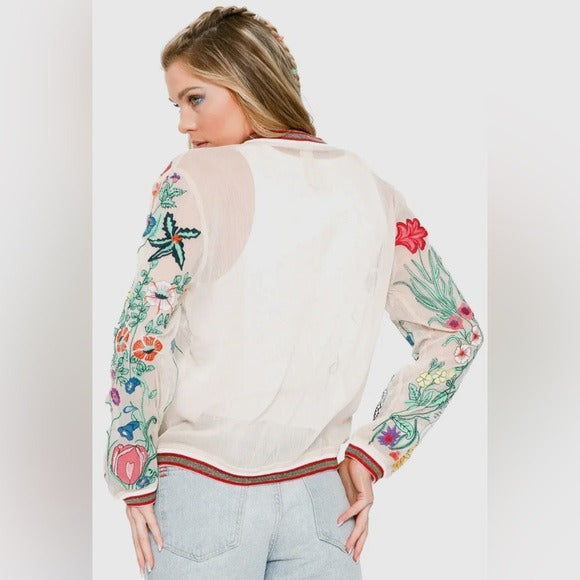 ARATTA Bellezza Embroidered Jacket