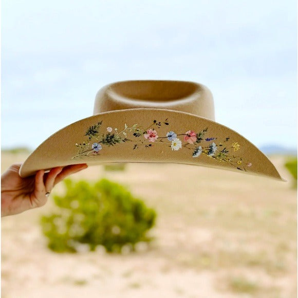 Wild as Heck Hats - The Katie Lou - Boho Western Handmade Australian Wool Hat