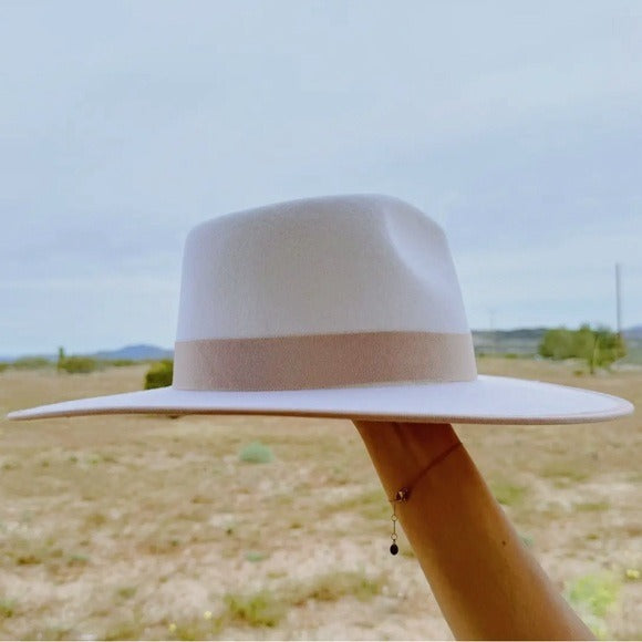 Wild as Heck Hats - The Bonnie - Handmade Blue Bonnet Wool Rancher Hat