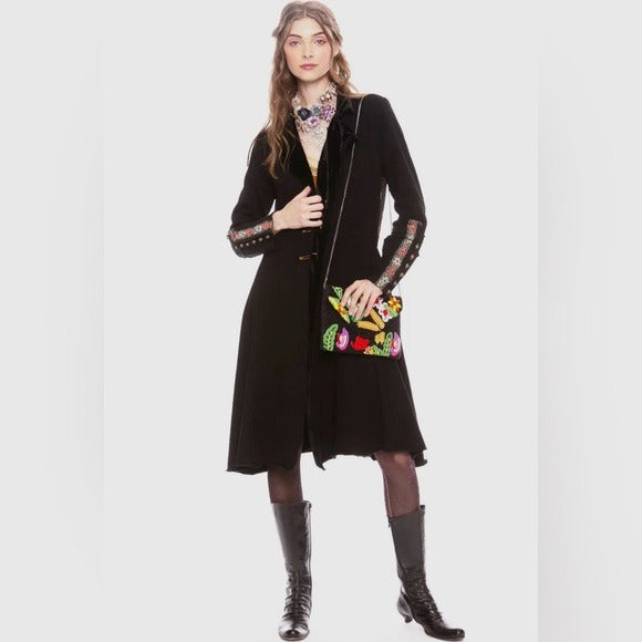 ARATTA The Heart of Autumn French Terry  Jacquard TrenchCoat