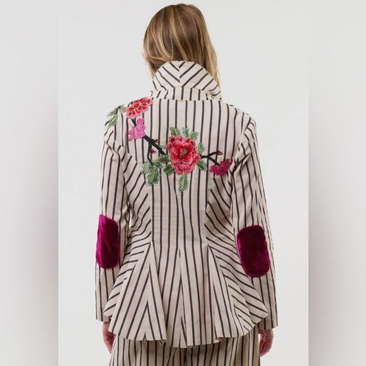 ARATTA Derby Princess Stripe Blazer