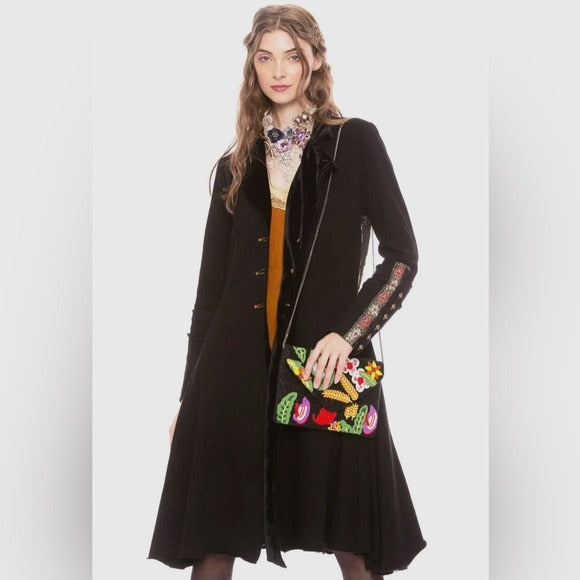 ARATTA The Heart of Autumn French Terry  Jacquard TrenchCoat