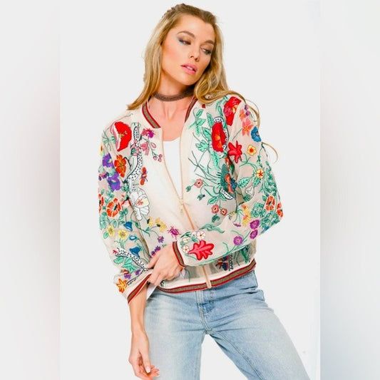 ARATTA Bellezza Embroidered Jacket