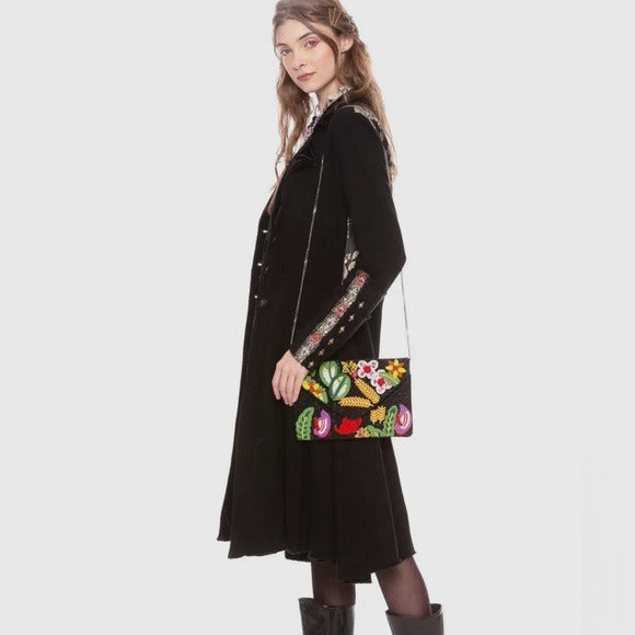 ARATTA The Heart of Autumn French Terry  Jacquard TrenchCoat