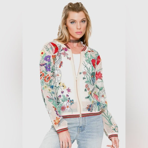 ARATTA Bellezza Embroidered Jacket