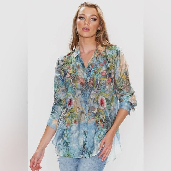 ARATTA Valeria Boho Chic Embroidered Blouse