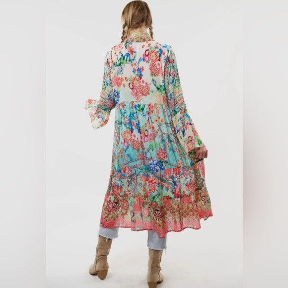 ARATTA Vibrant Boho Chic Sophia Dress Unique