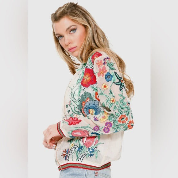 ARATTA Bellezza Embroidered Jacket