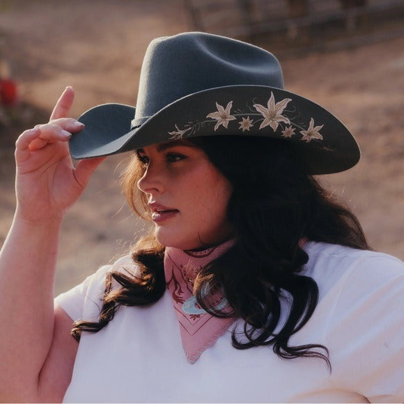 Wild as Heck Hats - The Jordon - Boho Western Handmade Australian Wool Hat