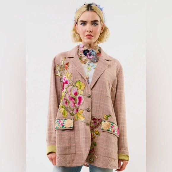 ARATTA Sudden Sensation Embroidered Blazer