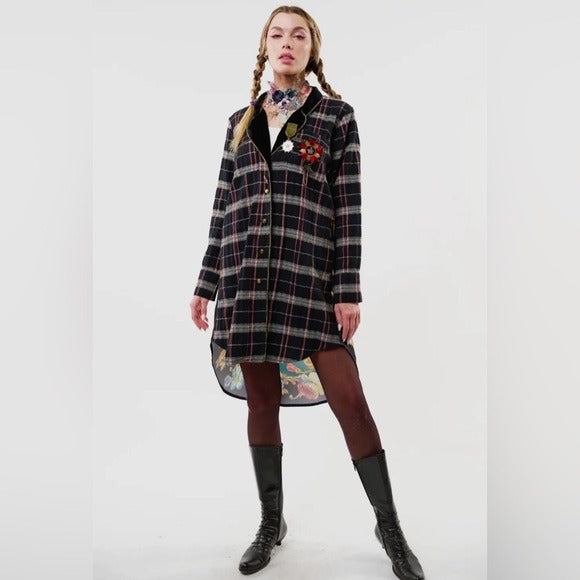 ARATTA Queens Rules Shirt Dress