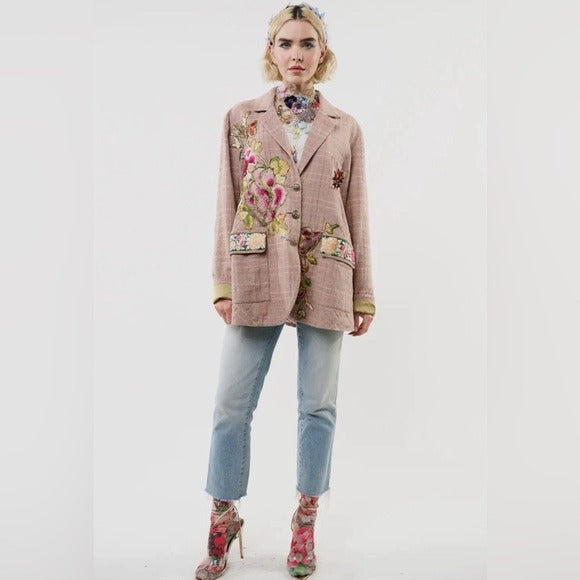 ARATTA Sudden Sensation Embroidered Blazer